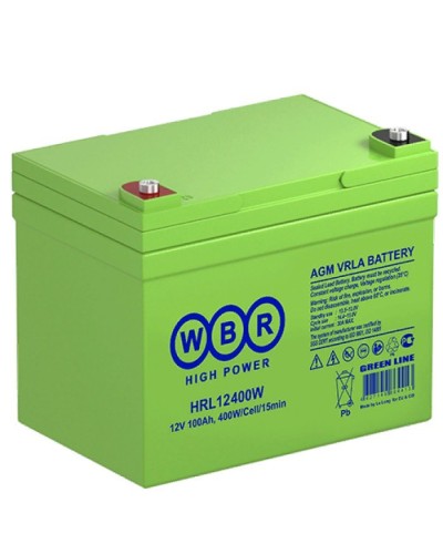 WBR HRL12400W. Аккумулятор герметичный свинцово-кислотный. WBR в Новошахтинске