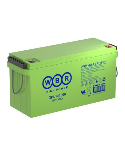 WBR GPL121500. Аккумулятор герметичный свинцово-кислотный. WBR в Новошахтинске