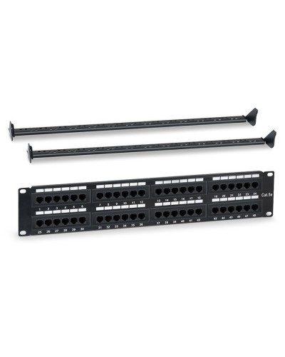WR-PL-48-C5E-D. Патч-панель 19. WRLine в Новошахтинске