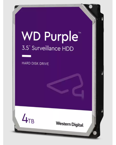 HDD 4000 GB (4 TB) SATA-III Purple (WD43PURZ). Жесткий диск (HDD) для видеонаблюдения. Western Digital в Новошахтинске