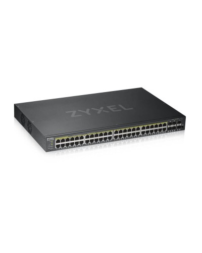 GS192048HPV2-EU0101F. Гибридный Smart коммутатор PoE+. ZYXEL в Новошахтинске