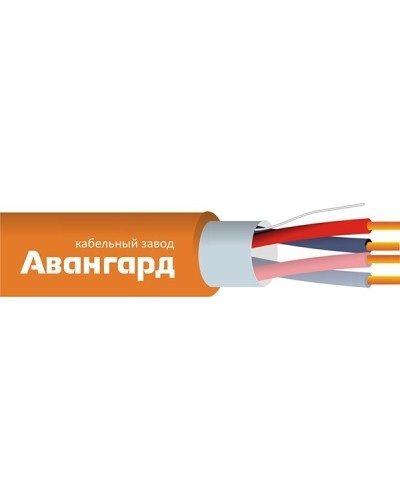 КПСЭнг(А)-FRLS 2х2х0,5 (Авангард). Кабель для систем ОПС и СОУЭ огнестойкий, не поддерживающий горения, экранированный. Авангард в Новошахтинске
