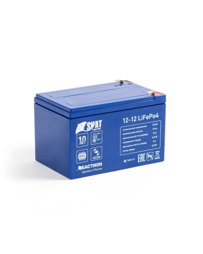 Skat i-Battery 12-12 LiFePo4 (646). Li-Ion аккумулятор. Бастион в Новошахтинске