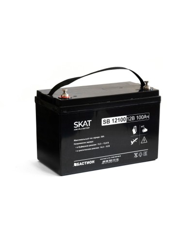 SKAT SB 12100 (2542). Аккумулятор герметичный свинцово-кислотный. Бастион в Новошахтинске