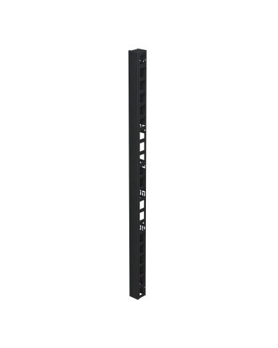 Организатор вертикальный с крышкой 47U, 90мм, для IT-CQE черный (R5VRPC4790B). Организатор вертикальный с крышкой. ДКС в Новошахтинске