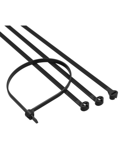 Хомут 4,8x250 P6.6, черный (100шт) (21316SR): Хомут с двойным замком в Новошахтинске