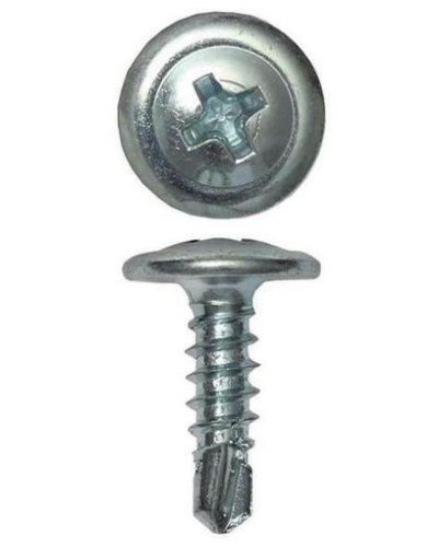 Саморез с пресс-шайбой 4.2х25 со сверлом (200 шт) (CM274025). Саморез с пресс-шайбой. ДКС в Новошахтинске