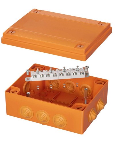 Коробка FS 150х110х70 12P (FSB211204). Коробка ответвительная огнестойкая из термопласта. ДКС в Новошахтинске