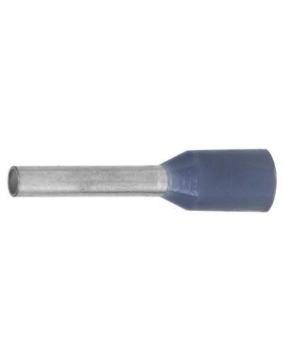 Наконечник-гильза НШВИ 0.75-06, серый (100 шт) (IF0.75-06GR). Наконечник-гильза с изолированным фланцем. ДКС в Новошахтинске