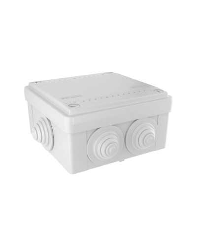 Коробка ответвительная с кабельными вводами IP55, 100х100х50 (53801). Коробка ответвительная. ДКС в Новошахтинске