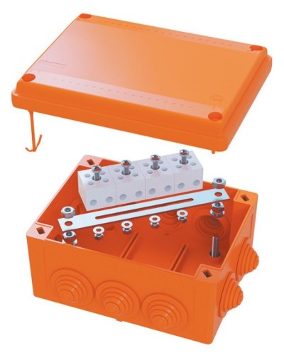 Коробка FS 150х110х70 5P (FSB20516): Коробка ответвительная огнестойкая из термопласта в Новошахтинске