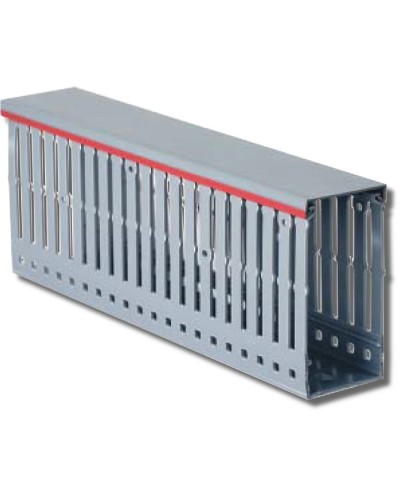Короб перфорированный, серый RL6 120x80 (01131RL). Короб перфорированный. ДКС в Новошахтинске
