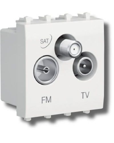 Розетка TV-FM-SAT Avanti 1 модуль ванильная дымка (4405532): Розетка TV-FM-SAT в Новошахтинске