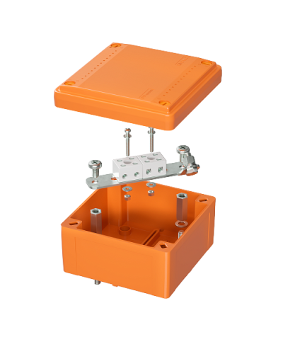 Коробка FS 100х100х50 4P (FSB10404): Коробка ответвительная огнестойкая из термопласта в Новошахтинске