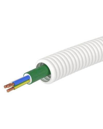Труба ПЛЛ D20 + ППГнг(А)-HF 3х1,5 (ГОСТ+) (8L82050HF). Гофрошланг с кабелем. ДКС в Новошахтинске