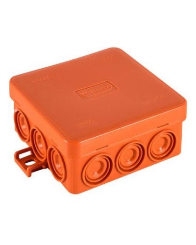 Коробка JBL085 85х85х38, 12 вых., 4P (0,15...6мм²) (43755HF): Коробка монтажная, огнестойкая, без галогена в Новошахтинске