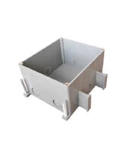 Коробка для люков в пол на 2 поста BOX/2+2ST66 (70125): Коробка для люков в пол на 2 поста 45х45мм + 2 модуля 45х22,5 (70025), пластик в Новошахтинске