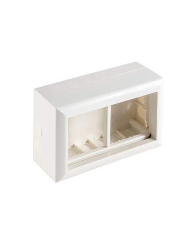 Коробка на 2 модуля для механизмов 45х45мм SM45/4 (72944): Коробка для механизмов в Новошахтинске