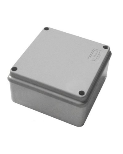 Коробка JBS100 100х100х55, 6P (1,5…10мм²) серая (42367HF-GR). Коробка монтажная, огнестойкая, без галогена. Экопласт в Новошахтинске