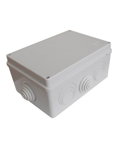 Коробка JBS210 210х150х100, 8 вых., 24P (0,15...2,5мм²) серая (43636HF-GR). Коробка монтажная, огнестойкая, без галогена. Экопласт в Новошахтинске