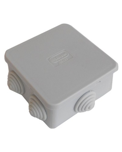 Коробка JBS080 85х85х50, 6 вых., IP44, белая (44066W-1). Коробка монтажная. Экопласт в Новошахтинске