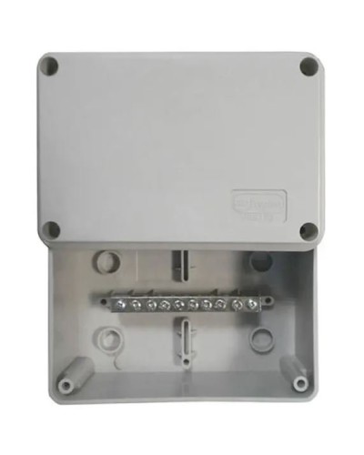 Коробка (КУП) JBS080 85х85х40, 6 вых, IP44 (44006KP): Коробка уравнивания потенциалов (КУП), 6х9мм, 8 зажимов в Новошахтинске