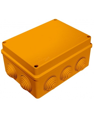 Коробка JBS150 150х110х70, 10 вых., 4P (2,5…16мм²) (43339HF): Коробка монтажная, огнестойкая, без галогена в Новошахтинске