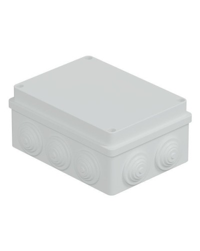 Коробка JBS150 150х110х70, 10 вых., IP55, белая (44009W-1). Коробка монтажная. Экопласт в Новошахтинске