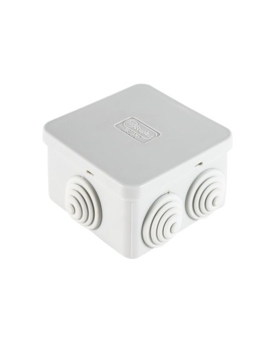 Коробка JBS070 70х70х40, 6 вых., IP44, белая (44056W-1). Коробка монтажная. Экопласт в Новошахтинске