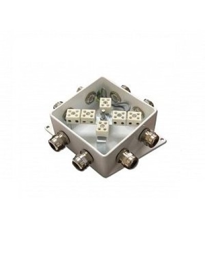 КМ-О (12к*10,0)-IP66-120х120, два ввода: Коробка монтажная огнестойкая в Новошахтинске