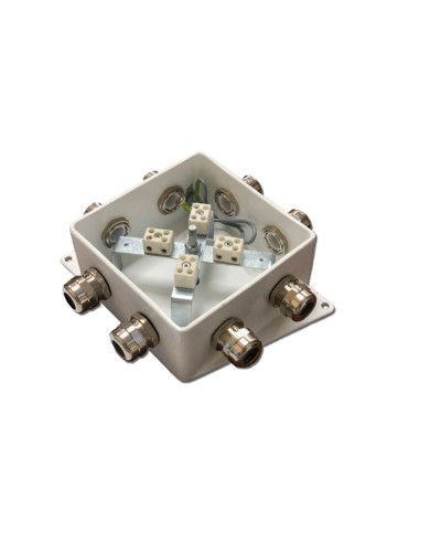 КМ-О (8к)-IP66-120х120, два ввода: Коробка монтажная огнестойкая в Новошахтинске
