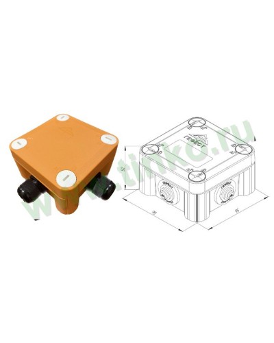 КМ-О-1010(П)(8к)-IP66(П6-12): Коробка монтажная огнестойкая в Новошахтинске