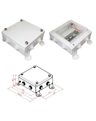 КМ IP55-1515. Коробка монтажная электротехническая. Гефест в Новошахтинске