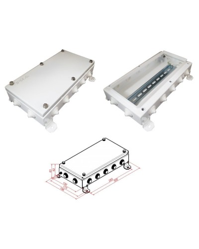 КМ IP55-1530. Коробка монтажная электротехническая. Гефест в Новошахтинске