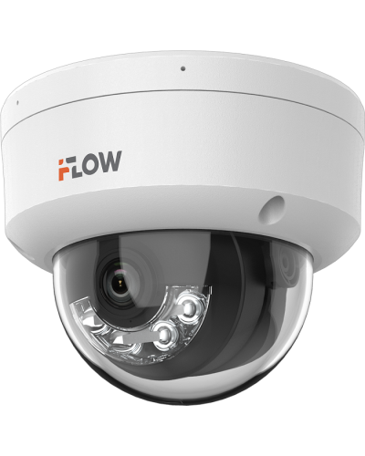 F-IC-2442C2MS(2.8мм). Бюджетная IP-видеокамера купольная. i-FLOW в Новошахтинске