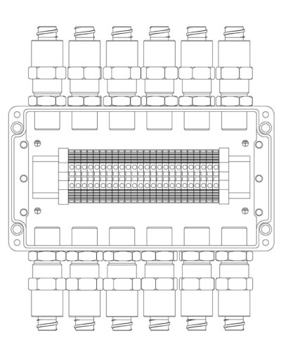 КВМК 2401. Коробка коммутационная взрывозащищенная. Компания СМД в Новошахтинске