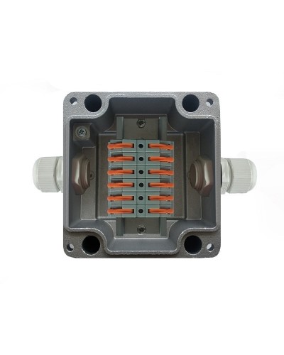 МКС Мороз, 2В, с клеммниками REXANT, IP66/IP68. Коробка коммутационная металлическая. Магнито-Контакт в Новошахтинске