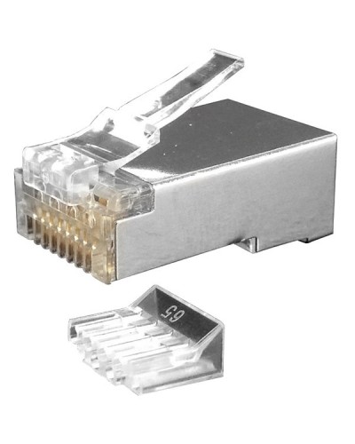 RJ-45 (8P8C) Cat.6, экран., со вставкой. Разъем RJ-45 (8P8C). Прочие зарубежные в Новошахтинске