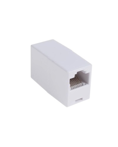 RJ-45 (розетка)-RJ-45 (розетка) (белый): Разъем распределительный в Новошахтинске