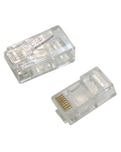 RJ-45 джек (8P8C) (100 шт). Разъем RJ-45. Прочие зарубежные в Новошахтинске