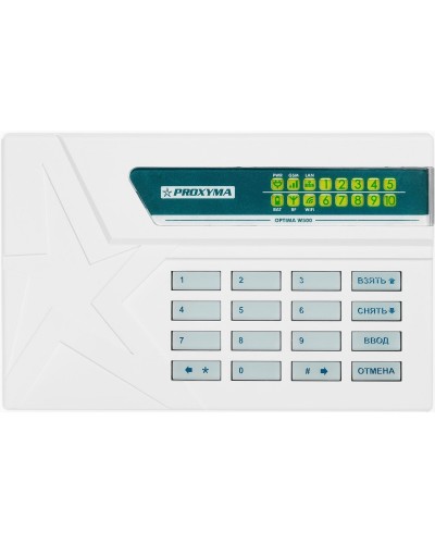 W500RL+ Optima. Объектовый прибор с встроенными GSM, РПП Ладога-РК/Ладога-РК+, и проводными шлейфами. Проксима в Новошахтинске