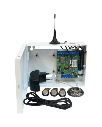 S400L-2GSM-BK12-W-li Kit Нано LAN клеммники (li-ion АКБ 2800мАч, цвет белый). Устройство оконечное объектовое приемно-контрольное c GSM и LAN коммуникаторами. Проксима в Новошахтинске