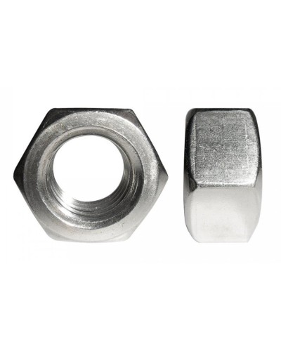 Гайка шестигранная нержавеющая (А2) M6 (DIN 934) (500 шт) (PR08.7455). Гайка шестигранная нержавеющая (А2). Промрукав в Новошахтинске