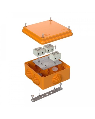 Коробка огнестойкая 100х100х50 (40-0300-FR6.0-6). Коробка огнестойкая для открытой установки. Промрукав в Новошахтинске