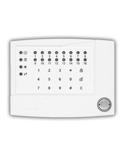 ППКОП-16 (М4), интерфейс RS-485. Клавиатура. СОКРАТ в Новошахтинске