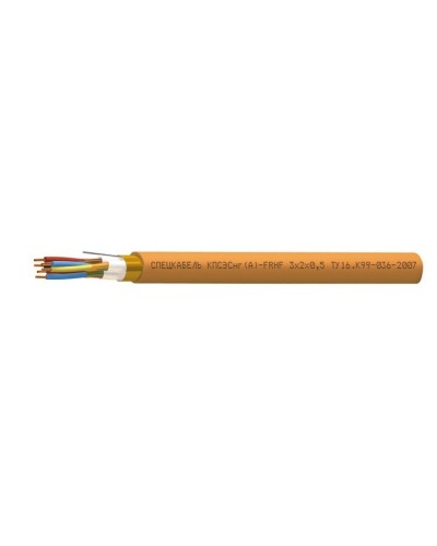 КПСЭСнг(А)-FRHF 1х2х2,5 (Спецкабель). Кабель огнестойкий, с пониженным дымо- и газовыделением. Спецкабель в Новошахтинске