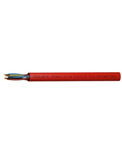 КПСВВнг(А)-LS 3х2х1,5 (Спецкабель). Кабель симметричный для систем сигнализации и управления, групповой прокладки, с пониженным дымо- и газовыделением. Спецкабель в Новошахтинске