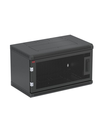 ШТ-НСр-6U-600-650-П-Ч (130411-01834). Шкаф телекоммуникационный 19 настенный 6U. ССД (Связьстройдеталь) в Новошахтинске