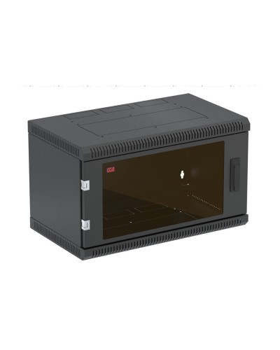 ШТ-НСр-6U-600-650-С-Ч (130411-01835). Шкаф телекоммуникационный 19 настенный 6U. ССД (Связьстройдеталь) в Новошахтинске