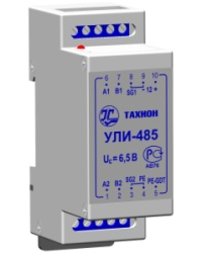 УЛИ-485. Удлинитель (повторитель) линий интерфейса RS-485.. Тахион в Новошахтинске